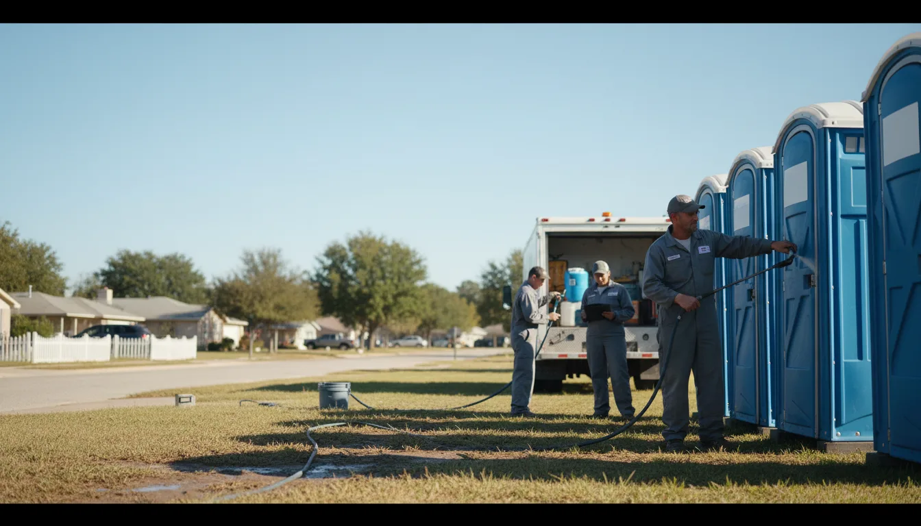 Long-Term Portable Toilet Rental in Ochlocknee, GA near me